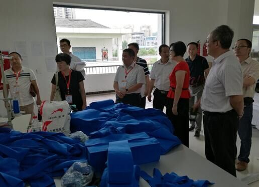 省教育综合改革试点项目督查组莅临我校督察产教融合试点改革工作