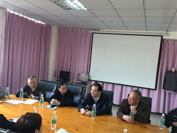 胡国民副市长督查我校安全稳定工作